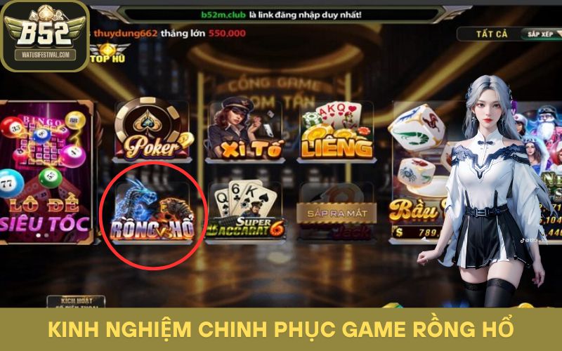 Chinh phục game Rồng hổ tại B52 với những trải nghiệm thực tế